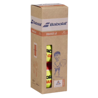 BABOLAT bērnu tenisa bumbiņas Orange x3