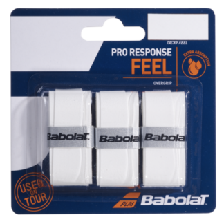 Overgrips BABOLAT Pro Response (3 gab.), balta