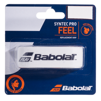 Pamatgrips BABOLAT Syntec Pro (balts)