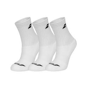 Babolat tenisa zeķes 3 pairs (3 pāri) (baltas)
